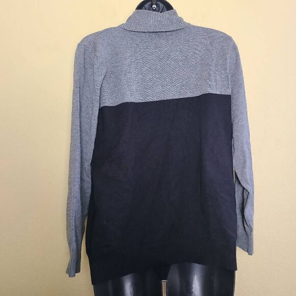 Joseph A. Colorblock Turtleneck Sweater - Picture 5 of 6